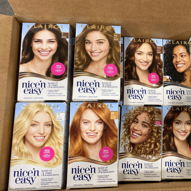 Clairol Nice'n Easy Assorted Mix Assorted Colors Blend of 3 Tones & Highlights